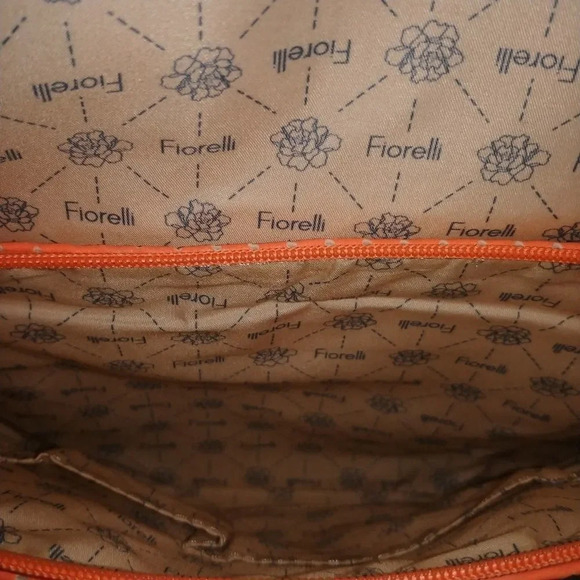 Fiorelli Purse, Salmon/Tan, Adjustable Strap - Picture 10 of 15